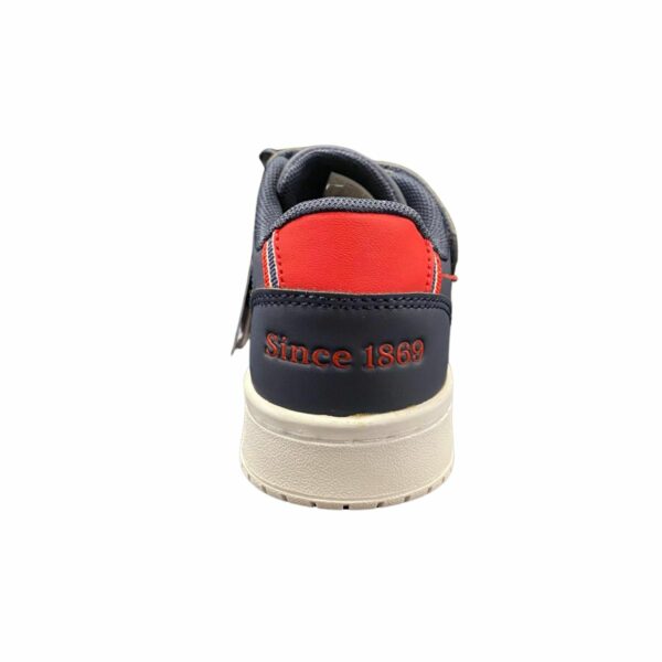 Scarpe U.S. Grand Polo Colore Blu / Rosso - immagine 3