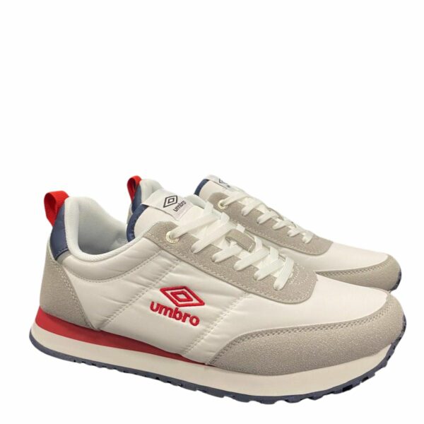 Scarpe Umbro Uomo Colore White / Strom Blue - immagine 5
