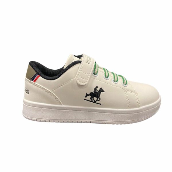 Scarpe U.S. Grand Polo Colore Bianco / Verde