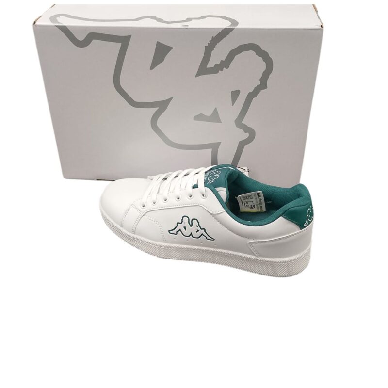 KAPPA SCARPA DA UOMO WHITE – GREEN DK