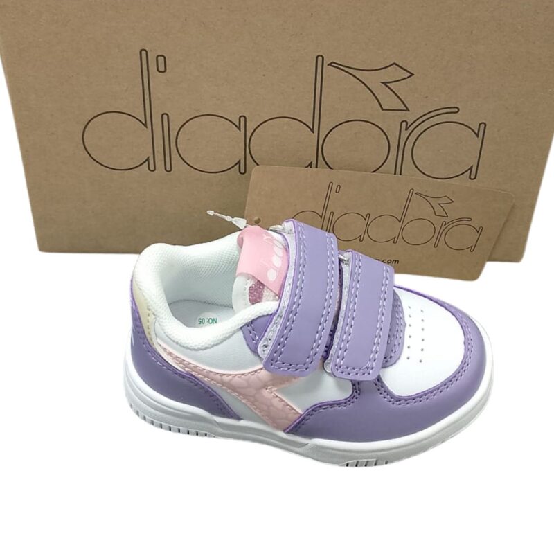 DIADORA RAPTOR LOW SPOTTED TD DAL 20 AL 27- SNEAKERS BAMBINO DAL 20 AL 27