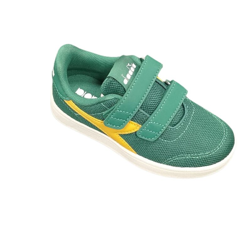DIADORA BONNY SCARPE VERDE/ARANCIO SENAPE.