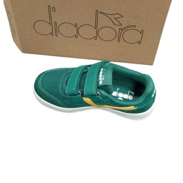 DIADORA BONNY SCARPE VERDE/ARANCIO SENAPE. - immagine 2