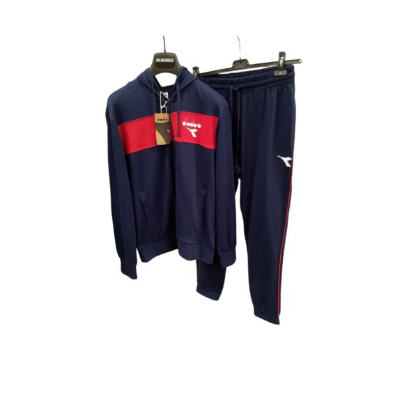 DIADORA TUTA UOMO BICOLORE - immagine 7
