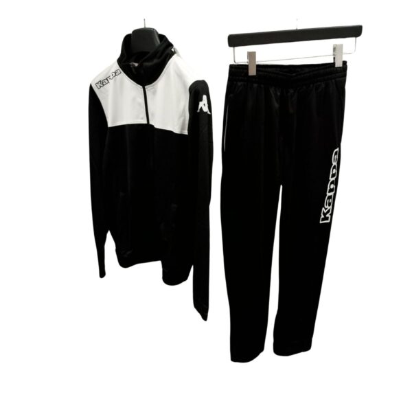 KAPPA TUTA BICOLORE UOMO FOR BLAK AND WHITE