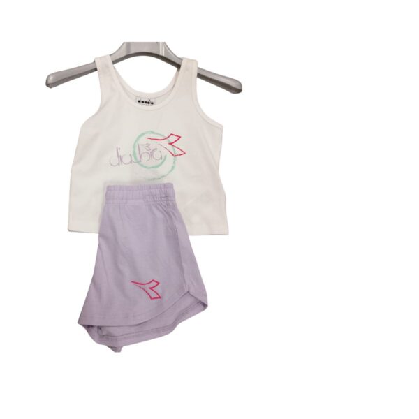 DIADORA SMANICATO E PANTALONCINO LINEA BABY - immagine 3