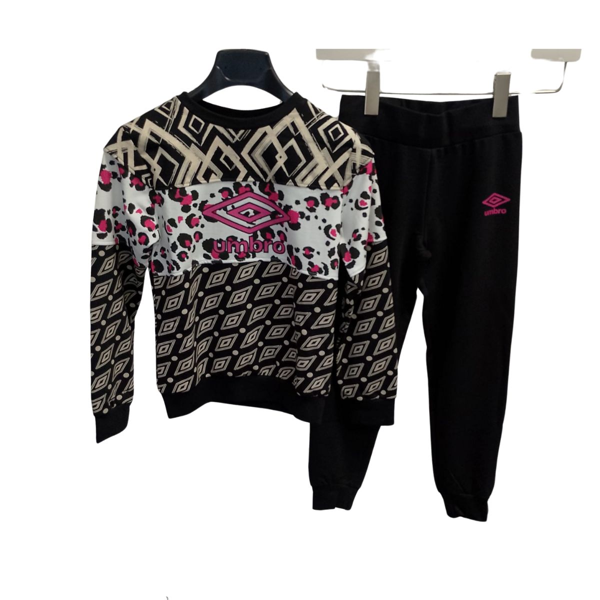 UMBRO TUTA MANICHE LUNGHE BAMBINA