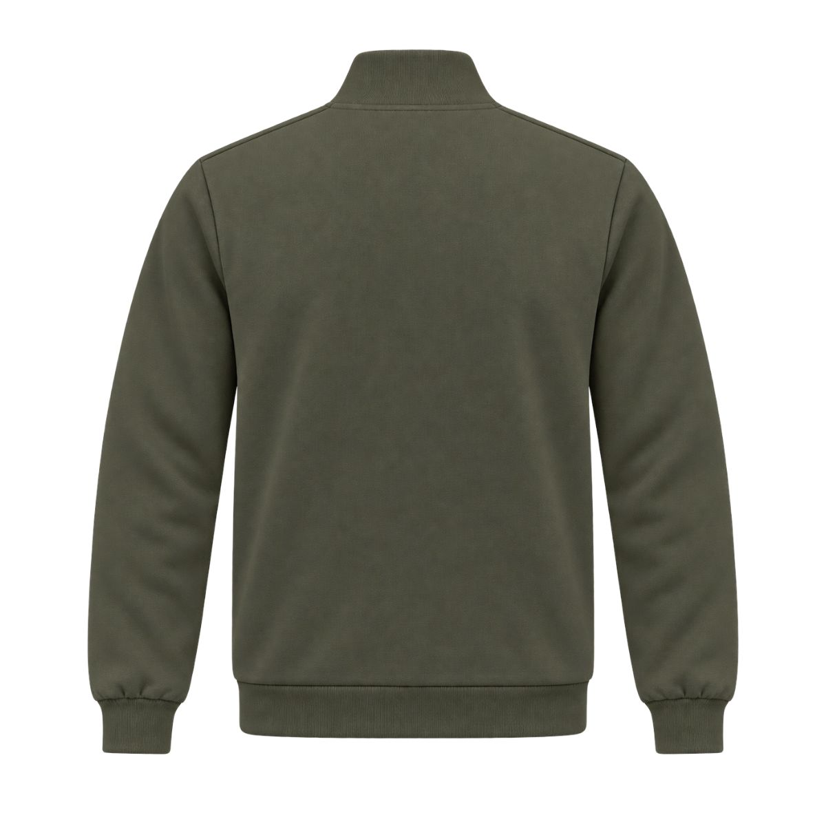 Bikkembergs Felpa Uomo Full Zip Verde Militare – BMF1967 - immagine 3