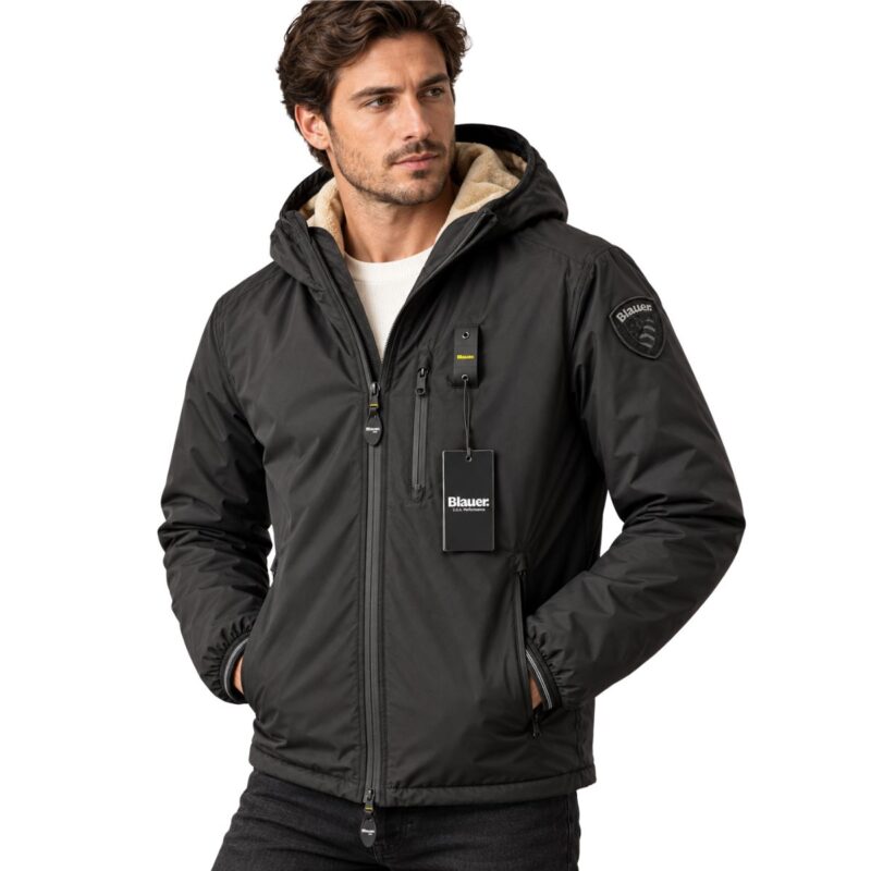Blauer Giubbotto Jarvis Nero Uomo 26WBLUK11057