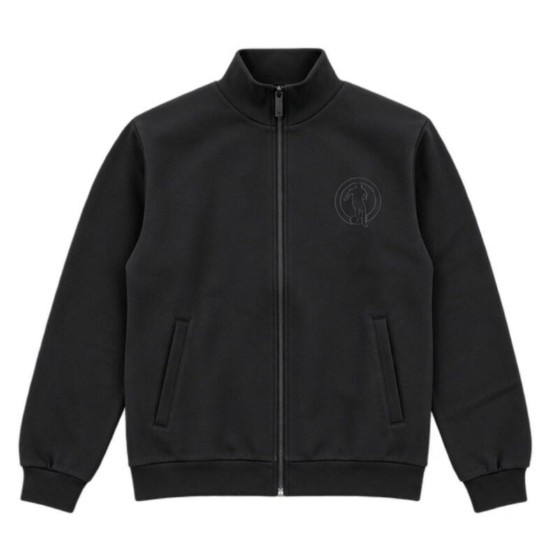 Bikkembergs Felpa Uomo Full Zip Nera con Logo – BMF1967