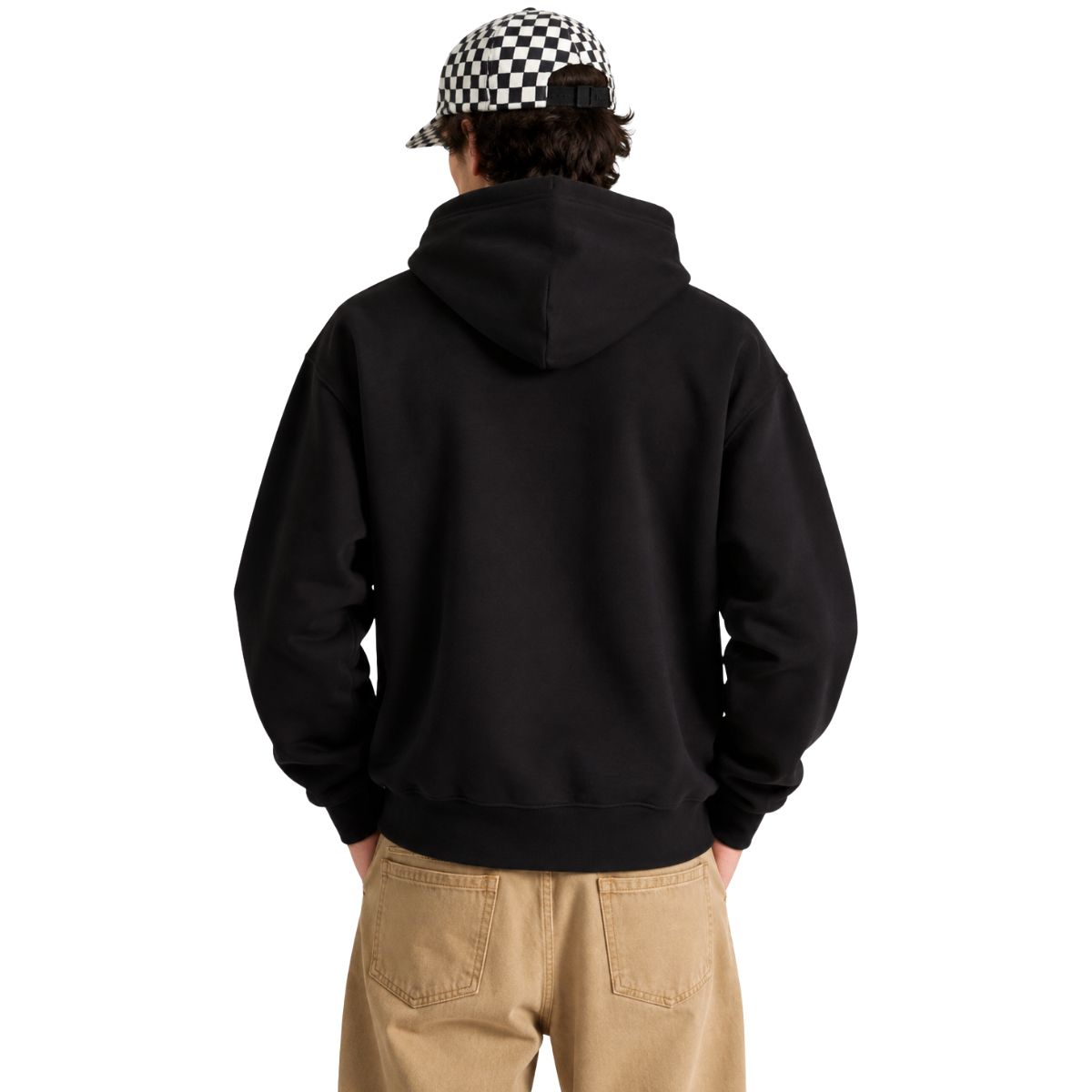 Felpa Vans Left Chest II Pullover Nera – VN001G8BLK1 - immagine 2